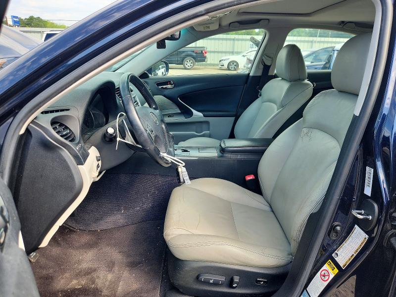 2010 Lexus Is VIN JTHBF5C20A5110700 COPART salvage auction — FRONT END, La - Cert Of Title-Salvage, sold $10 on 2026-07-23 (photo 8)
