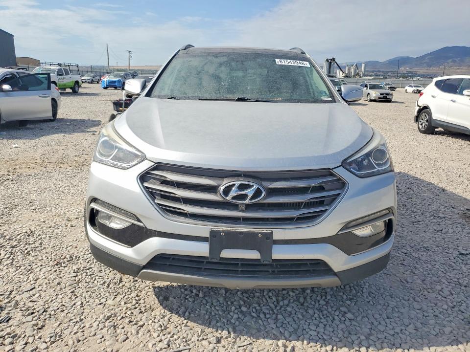 2018 Hyundai Santa fe VIN 5XYZWDLA3JG515328 COPART salvage auction — MECHANICAL, UT - CERTIFICATE OF TITLE, sold $200 on 2026-07-21 (photo 5)