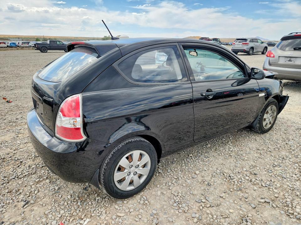 2008 Hyundai Accent VIN KMHCM36C78U086282 COPART salvage auction — FRONT END, UT - SALVAGE CERTIFICATE, sold $150 on 2026-07-17 (photo 3)