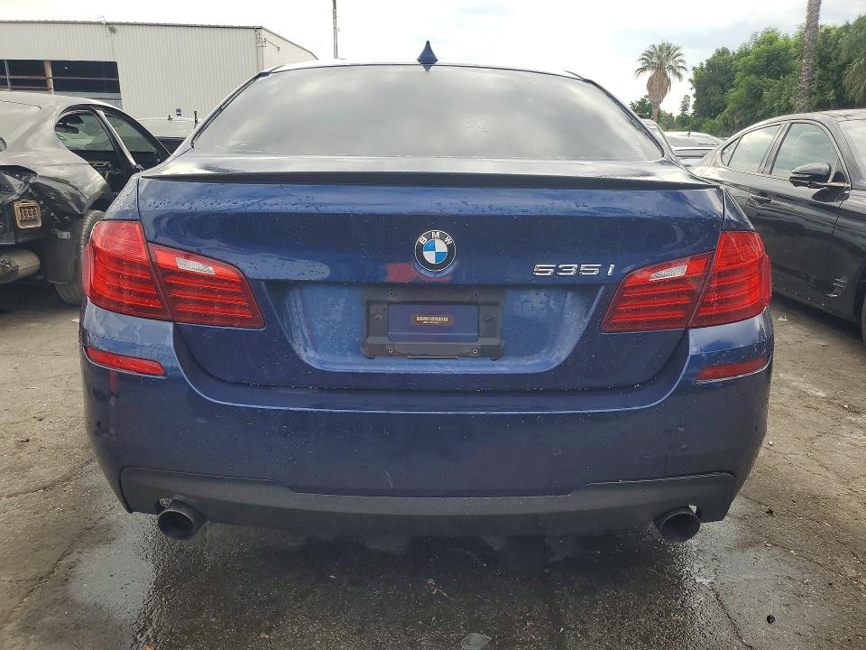2016 BMW 5 series VIN WBA5B1C52GG552501 COPART salvage auction — FRONT END, CA - DIS/DLR/EXP ONLY CLEAN TITLE, sold $50 on 2026-07-23 (photo 6)