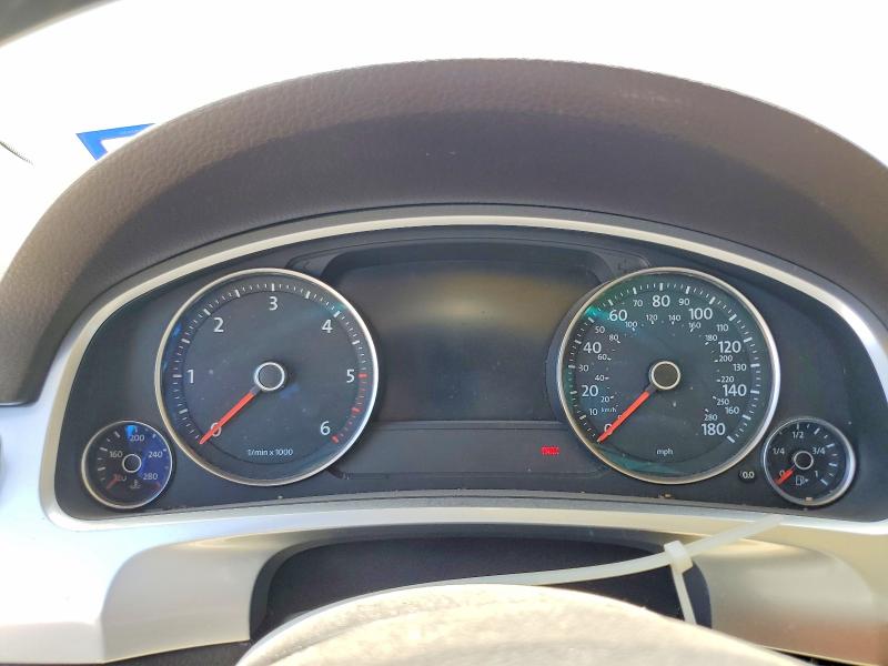 2012 Volkswagen Touareg VIN WVGFK9BPXCD005038 COPART salvage auction — MECHANICAL, TX - CERTIFICATE OF TITLE, sold $675 on 2026-07-27 (photo 9)