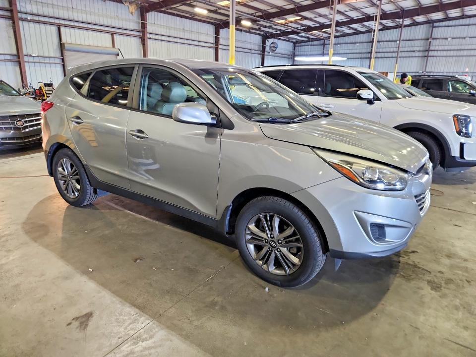 2015 Hyundai Tucson VIN KM8JT3AF9FU051722 COPART salvage auction — FRONT END, Fl - Cert Of Title Slvg Rebuildable, sold $2,200 on 2026-07-20 (photo 4)