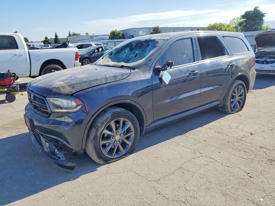 2014 Dodge Durango VIN 1C4RDJAG9EC978998 COPART salvage auction — VANDALISM, Ca - Salvage Certificate, sold $2,100 on 2026-08-21 (photo 1)