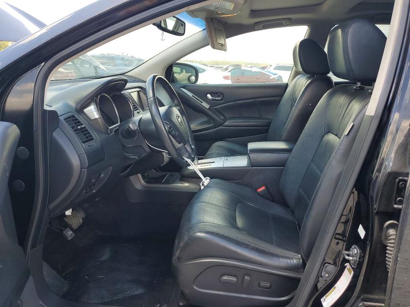 2014 Nissan Murano VIN JN8AZ1MU2EW408196 COPART salvage auction — FRONT END, TX - CERTIFICATE OF TITLE (P), sold $725 on 2026-07-28 (photo 7)