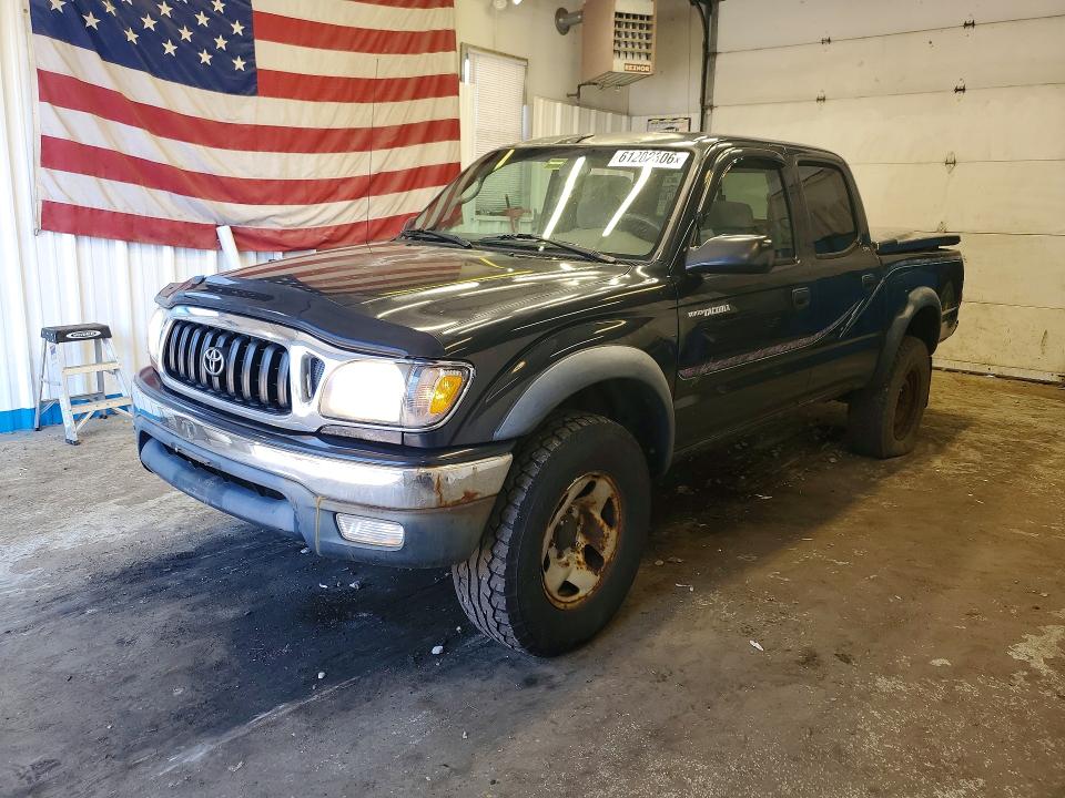 2004 Toyota Tacoma VIN 5TEHN72N34Z383895 COPART salvage auction — MINOR DENT/SCRATCHES, Me - Certificate Of Title, sold $650 on 2026-07-30 (photo 1)