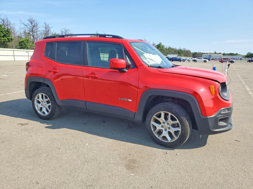2018 Jeep Renegade VIN ZACCJBBB0JPG84094 COPART salvage auction — FRONT END, Ny - Mv-907A Salvage Certificate, sold $1,600 on 2026-08-10 (photo 4)