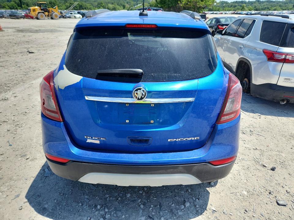 2017 Buick Encore VIN KL4CJASBXHB161254 COPART salvage auction — FRONT END, Il - Salvage Certificate, sold $1,100 on 2026-08-03 (photo 6)