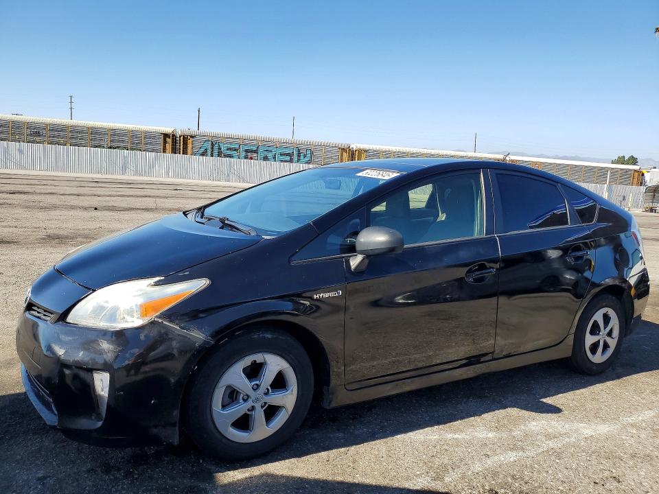 2013 Toyota Prius VIN JTDKN3DU4D1715081 COPART salvage auction — MINOR DENT/SCRATCHES, CA - CERT OF TITLE-SALVAGED, sold $1,250 on 2026-07-31 (photo 1)