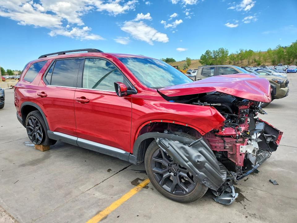 2025 Honda Pilot VIN 5FNYG1H7XSB178508 COPART salvage auction — FRONT END, Co - Salvage Title, sold $14,900 on 2026-08-17 (photo 4)