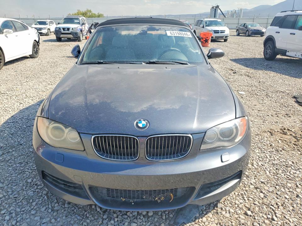 2008 BMW 1 series VIN WBAUN93588VF55615 COPART salvage auction — REAR END, UT - CERTIFICATE OF TITLE, sold $400 on 2026-08-04 (photo 5)