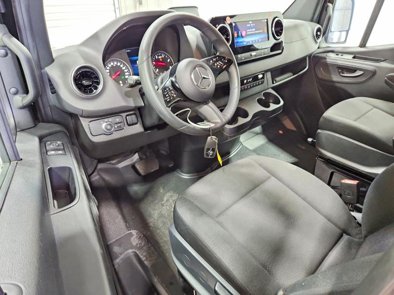 2025 Mercedes-benz Sprinter VIN W1Z4KGHY1ST214342 COPART salvage auction — ROOF, Ga - Certificate Of Title, sold $50 on 2026-07-27 (photo 8)
