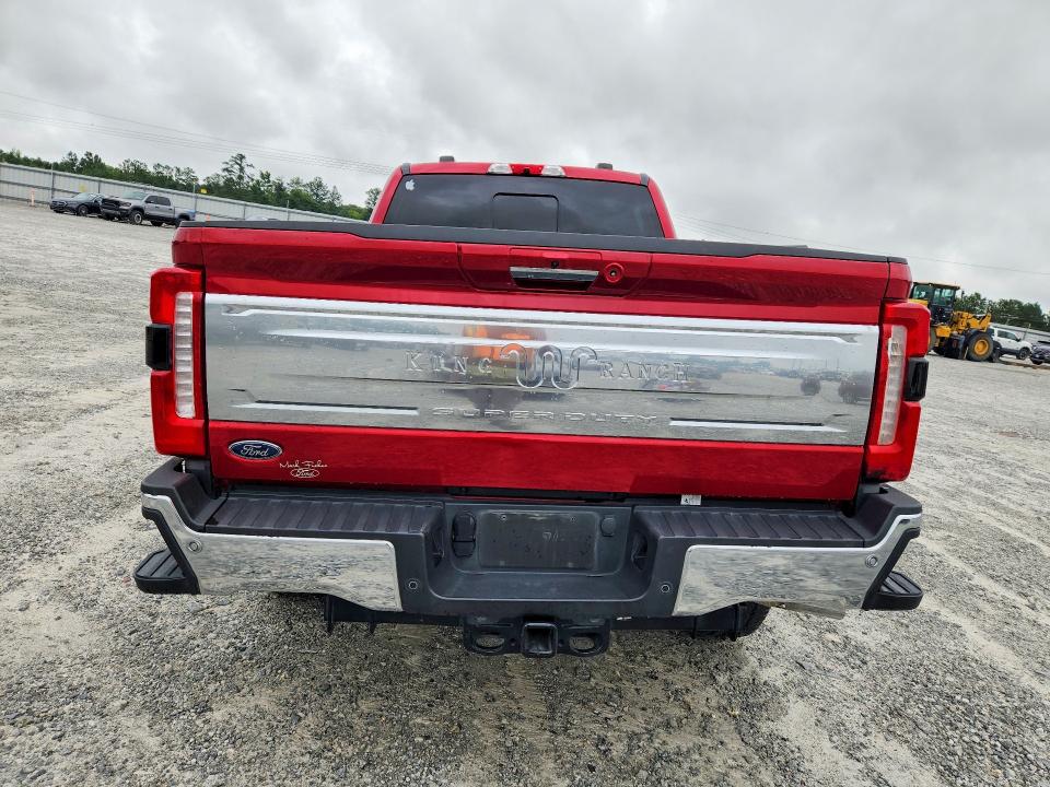 2024 Ford F250 VIN 1FT8W2BM8REF56425 COPART salvage auction — FRONT END, Nc - Salvage Cert-Rebuilt, sold $17,500 on 2026-07-29 (photo 6)