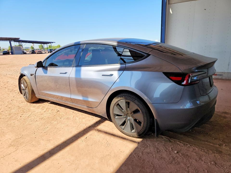 2025 Tesla VIN 5YJ3E1EA2SF081058 COPART salvage auction — FRONT END, Salvage Title, sold $250 on 2026-07-23 (photo 2)