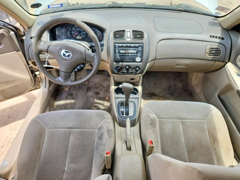 2003 Mazda Protege VIN JM1BJ225731198746 COPART salvage auction — MINOR DENT/SCRATCHES, Tx - Certificate Of Title, sold $450 on 2026-07-09 (photo 8)