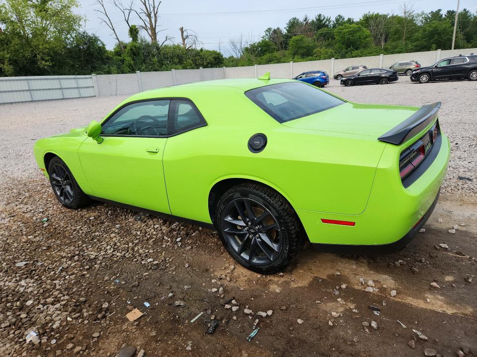 2023 Dodge Challenger VIN 2C3CDZGG5PH621883 COPART salvage auction — MECHANICAL, Wi - Cert Of Title-Salvage & Flood, sold $7,300 on 2026-08-31 (photo 2)