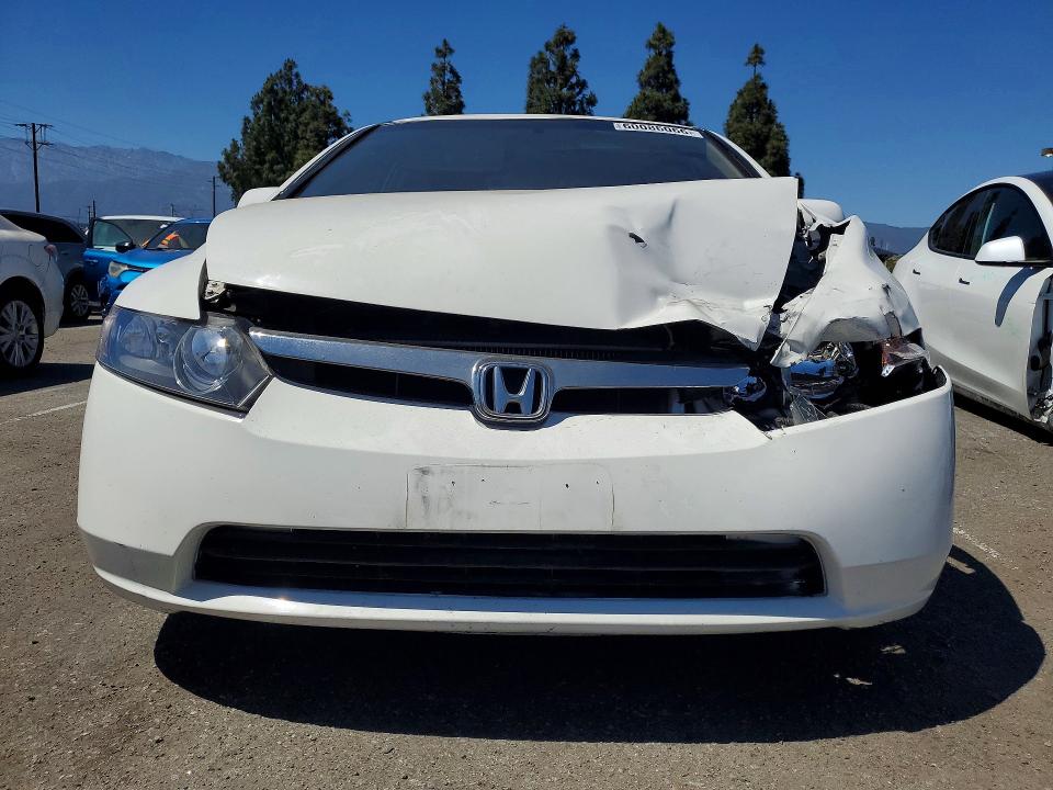 2007 Honda Civic VIN JHMFA16517S009528 COPART salvage auction — FRONT END, Ca - Salvage Certificate, sold $150 on 2026-07-21 (photo 5)