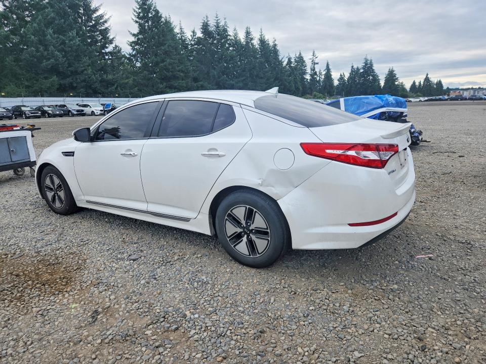 2012 Kia Optima VIN KNAGM4AD6C5026859 COPART salvage auction — REAR END, WA - BILL OF SALE, sold $475 on 2026-07-31 (photo 2)