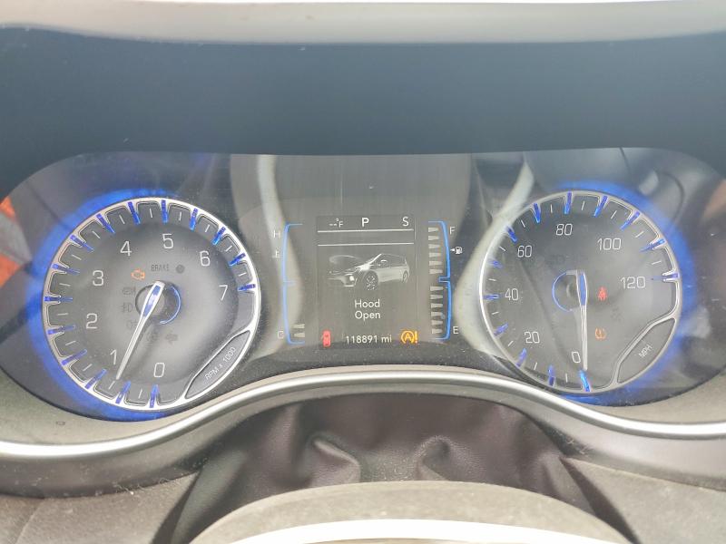 2017 Chrysler Pacifica VIN 2C4RC1BG4HR745611 COPART salvage auction — FRONT END, Salvage Title, sold $2,150 on 2026-07-29 (photo 9)