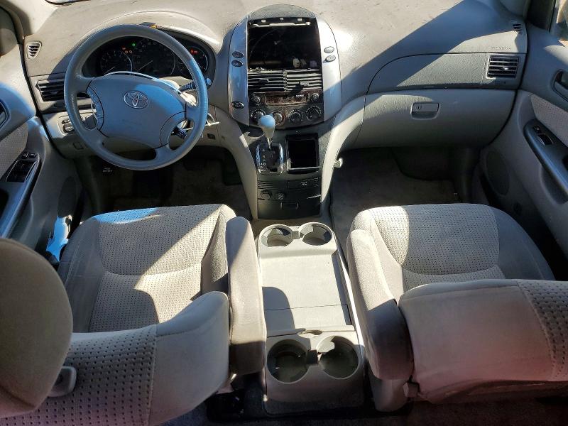 2008 Toyota Sienna VIN 5TDZK23C18S194775 COPART salvage auction — FRONT END, Co - Dis/Dlr/Exp Only Clean Title, sold $350 on 2026-07-20 (photo 8)