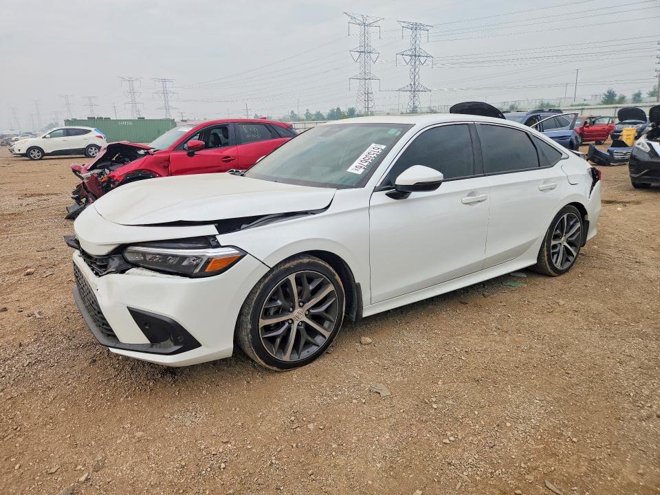 2022 Honda Civic VIN 2HGFE1F98NH303247 — COPART salvage auction photo