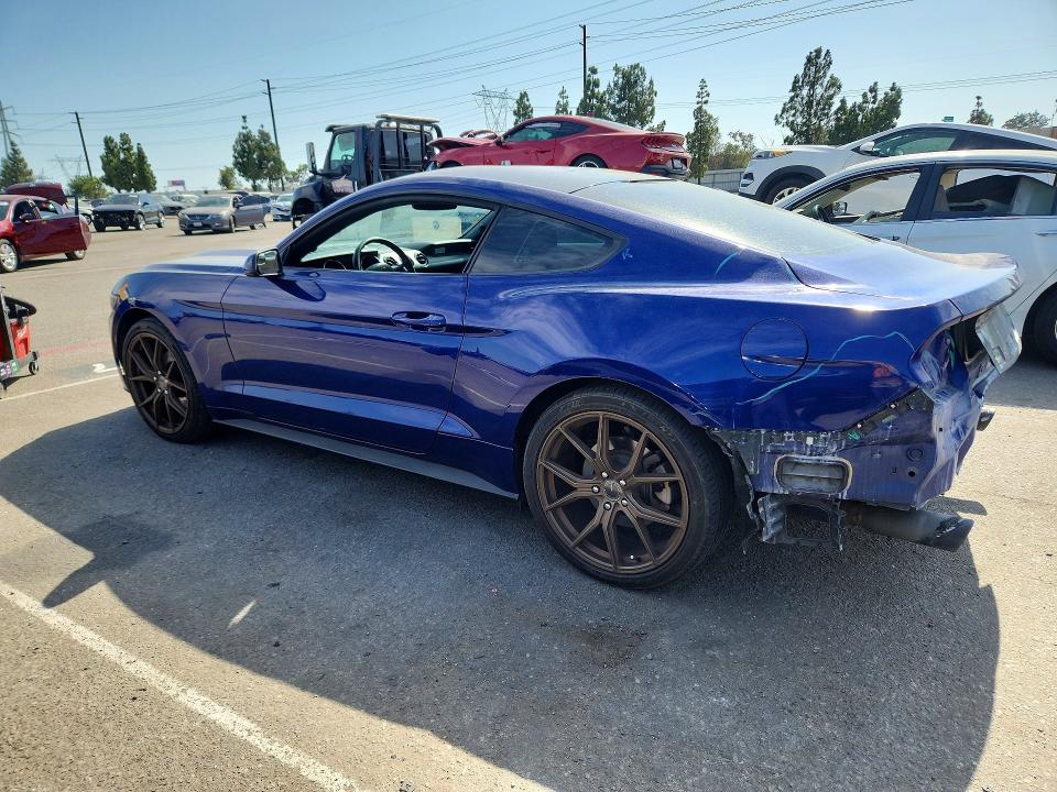2016 Ford Mustang VIN 1FA6P8AM8G5257366 COPART salvage auction — REAR END, Salvage Title, sold $950 on 2026-07-30 (photo 2)