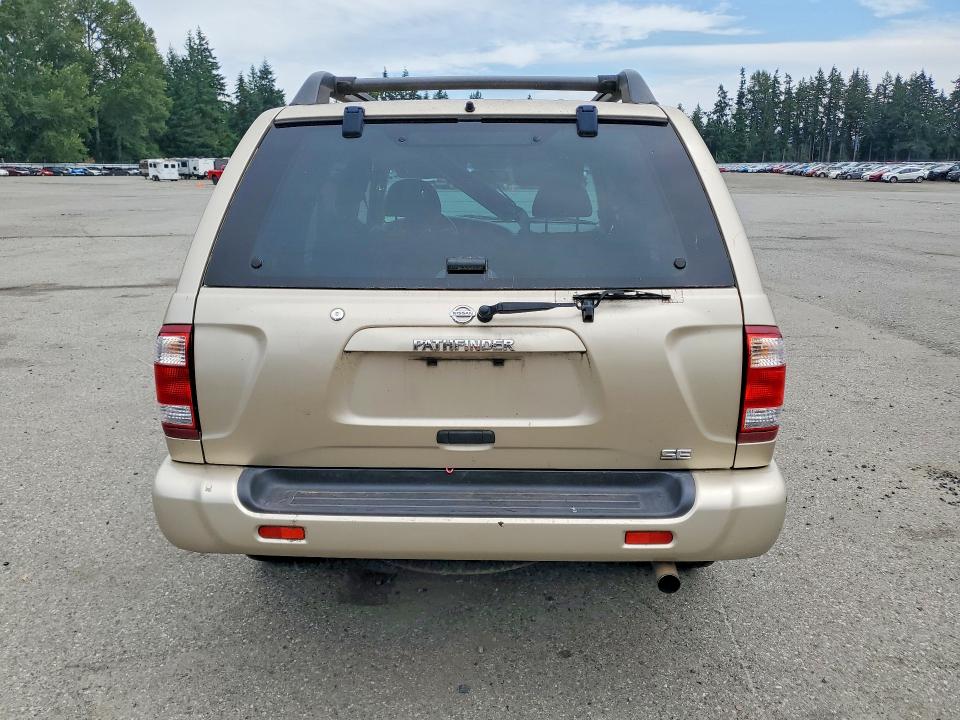 2002 Nissan Pathfinder VIN JN8DR09X72W652187 COPART salvage auction — MECHANICAL, WA - VEHICLE CERT OF OWNERSHIP-TITL, sold $325 on 2026-07-27 (photo 6)