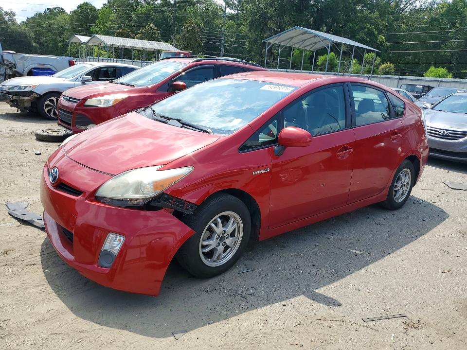 2010 Toyota Prius VIN JTDKN3DU8A0118081 COPART salvage auction — FRONT END, Sc - Certificate Of Title, sold $725 on 2026-07-07 (photo 1)