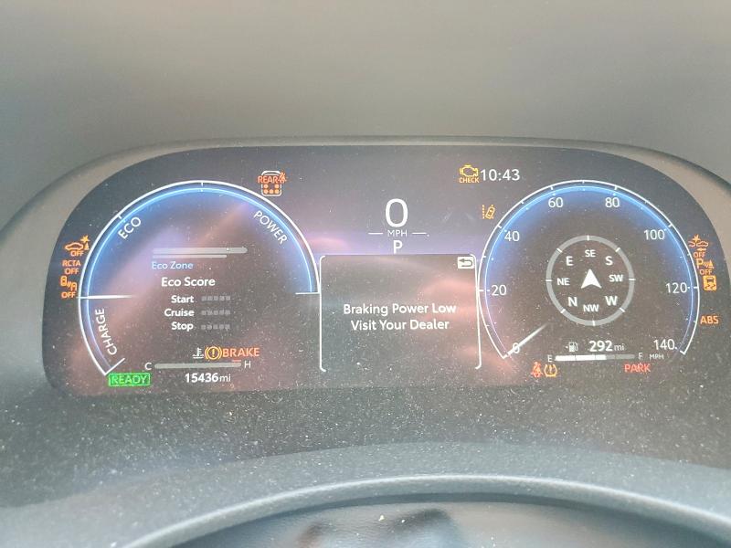 2024 Toyota VIN 5TDEBRCH2RS644728 COPART salvage auction — FRONT END, CO - SALVAGE TITLE, sold $14,400 on 2026-07-21 (photo 9)
