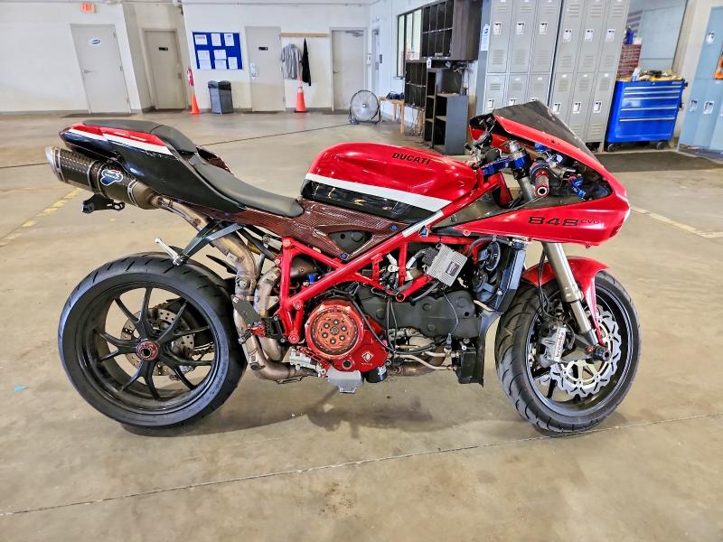 2012 Ducati Superbike VIN ZDM1XBMV0CB019355 COPART salvage auction — ALL OVER, FL - CERT OF TITLE SLVG REBUILDABLE, sold $2,950 on 2026-08-17 (photo 1)