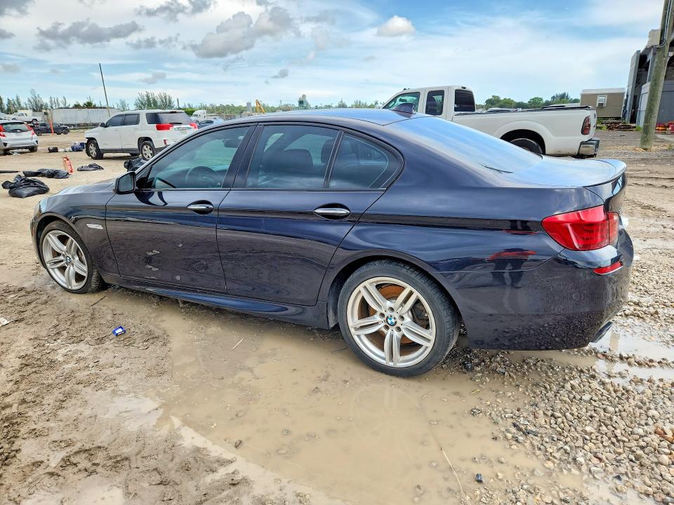 2012 BMW 5er VIN WBAFR9C58CC271478 COPART salvage auction — MINOR DENT/SCRATCHES, Tx - Certificate Of Title, sold $4,850 on 2026-07-14 (photo 2)