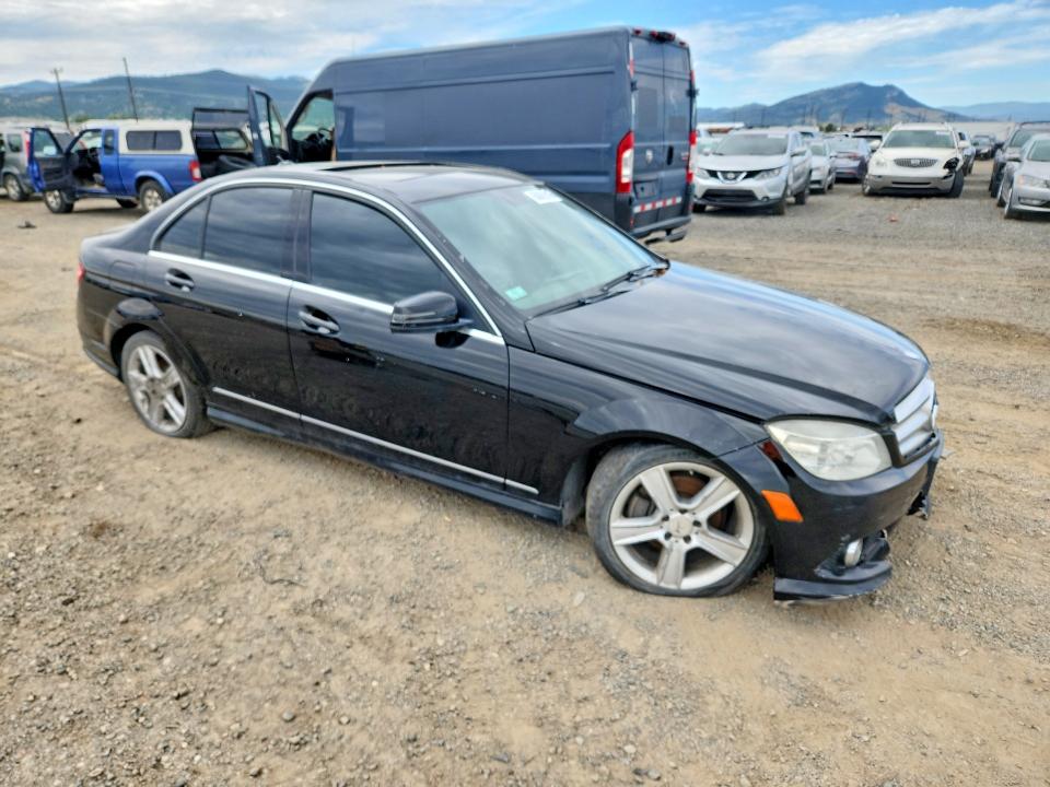 2010 Mercedes-benz C class VIN WDDGF8BB7AR108743 COPART salvage auction — FRONT END, Mt - Certificate Of Title, sold $225 on 2026-07-28 (photo 4)