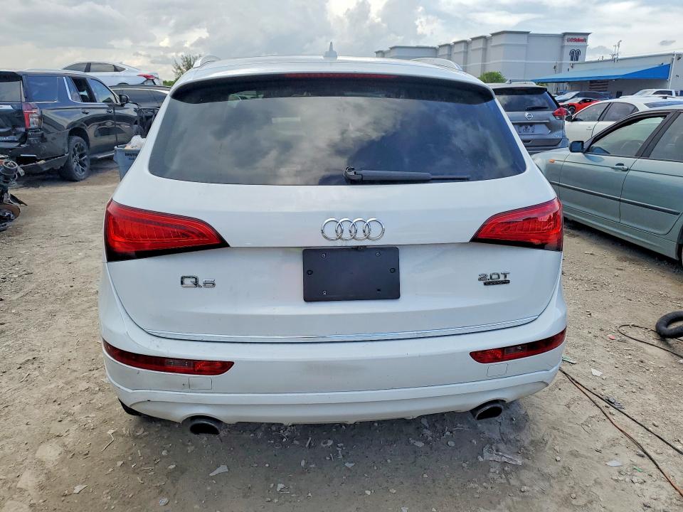 2016 Audi Q5 VIN WA1C2AFP3GA084959 COPART salvage auction — MECHANICAL, FL - CERT OF TITLE-REBUILT, sold $2,650 on 2026-07-31 (photo 6)