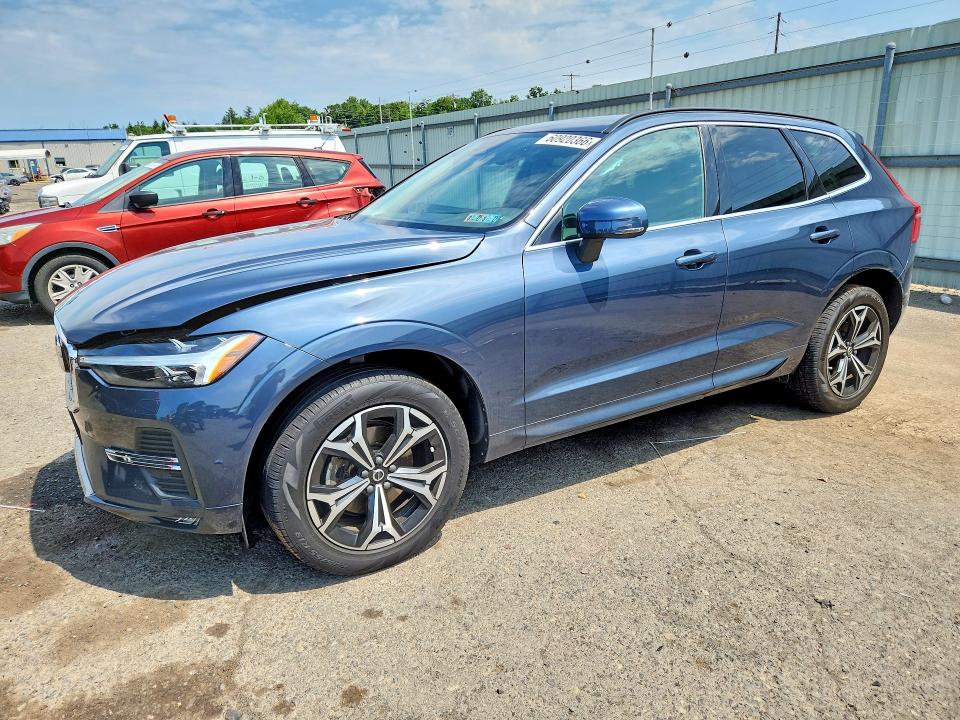 2022 Volvo Xc60 VIN YV4L12RKXN1018384 COPART salvage auction — REAR END, Pa - Certificate Of Salvage, sold $14,700 on 2026-08-07 (photo 1)