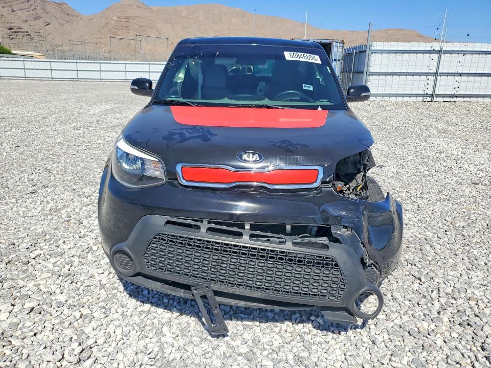 2014 Kia Soul VIN KNDJP3A53E7075589 COPART salvage auction — FRONT END, NV - SALVAGE TITLE, sold $425 on 2026-07-27 (photo 5)