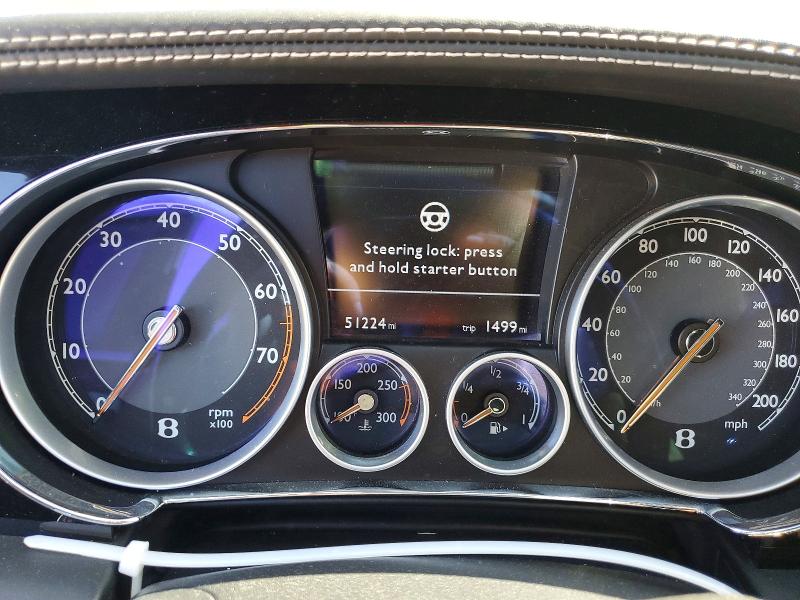 2014 Bentley Flying spur VIN SCBEC9ZA4EC088704 COPART salvage auction — FRONT END, CA - SALVAGE CERTIFICATE, sold $1,100 on 2026-07-30 (photo 9)