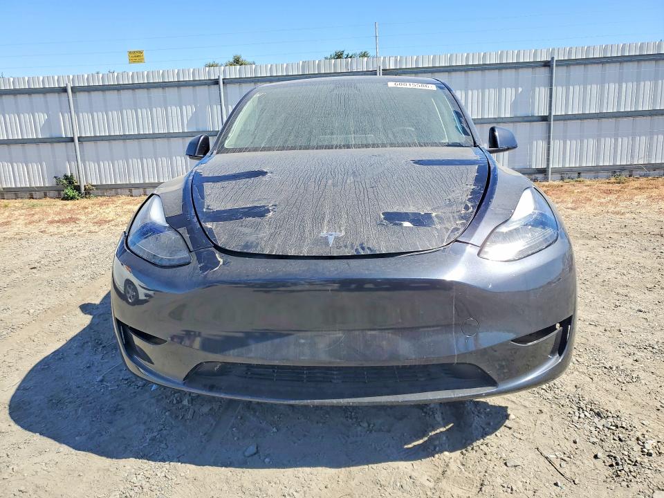 2025 Tesla Model y VIN 7SAYGDED2SF259629 COPART salvage auction — DAMAGE HISTORY, Ca - Salvage Certificate (P), sold $15,800 on 2026-07-28 (photo 5)