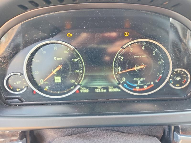 2014 BMW VIN WBA6B2C52ED129085 COPART salvage auction — MINOR DENT/SCRATCHES, Tx - Certificate Of Title (P), sold $4,700 on 2026-07-27 (photo 9)