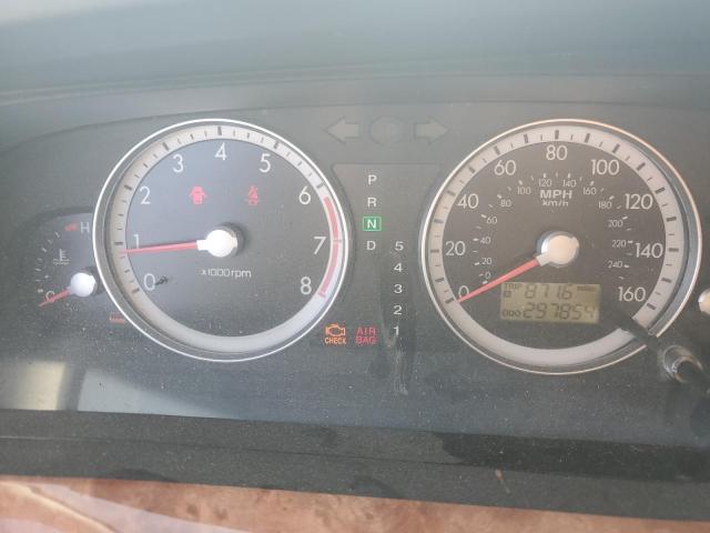 2004 Kia Amanti VIN KNALD124X45038185 COPART salvage auction — FRONT END, Fl - Certificate Of Destruction, sold $10 on 2026-07-28 (photo 9)
