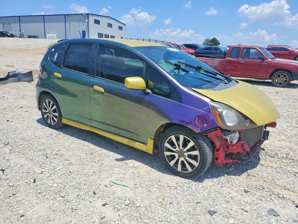 2012 Honda VIN JHMGE8H51CC001013 COPART salvage auction — FRONT END, GA - CERT OF TITLE-SALVAGE, sold $350 on 2026-07-29 (photo 4)