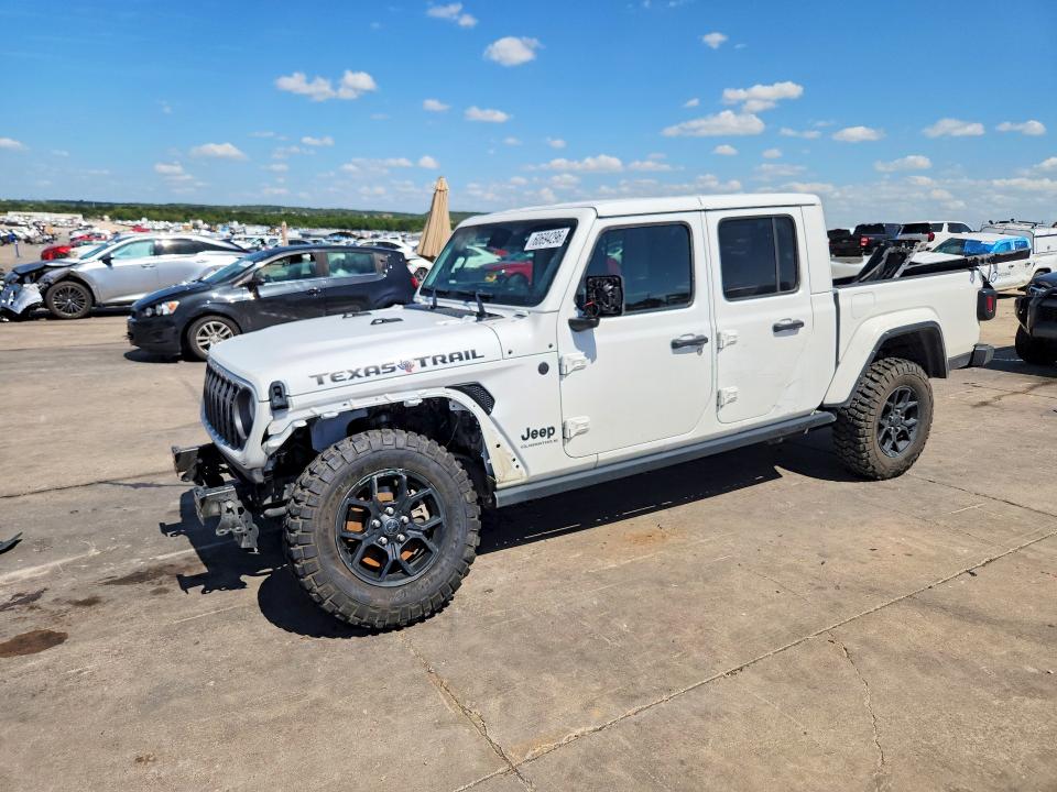 2024 Jeep Gladiator VIN 1C6HJTAG7RL133967 — COPART salvage auction photo