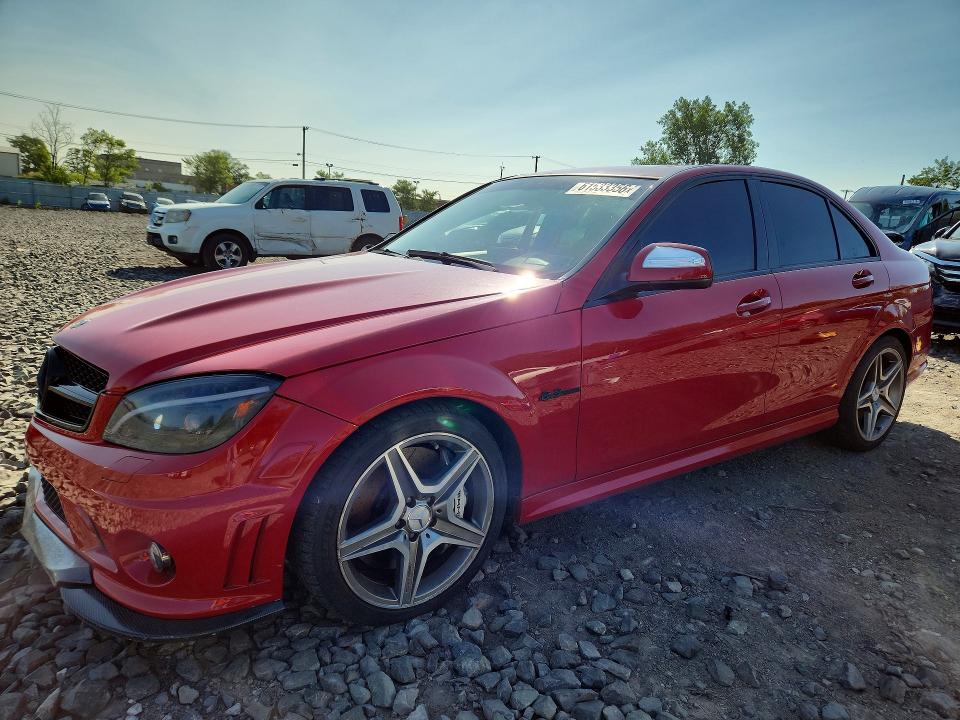 2009 Mercedes-benz C class VIN WDDGF77X39F246811 — COPART salvage auction photo