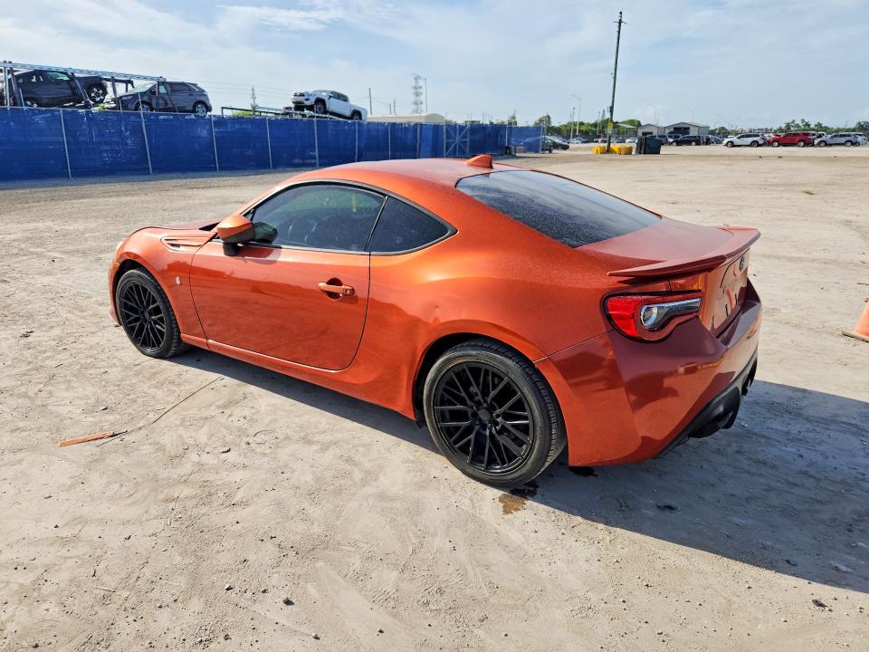 2017 Toyota Gt86 VIN JF1ZNAA19H8705467 COPART salvage auction — MINOR DENT/SCRATCHES, Ca - Dis/Dlr/Exp Only Clean Title (P), sold $1,500 on 2026-07-29 (photo 2)