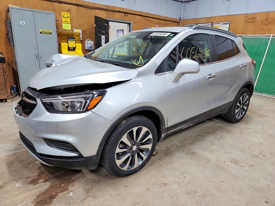 2022 Buick Encore VIN KL4CJESM9NB538113 COPART salvage auction — FRONT END, MI - CERT OF TITLE-SALVAGE VEHICLE, sold $60 on 2026-07-29 (photo 1)
