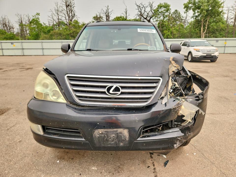 2004 Lexus Gx 470 VIN JTJBT20XX40031039 COPART salvage auction — FRONT END, NY - MV-907A SALVAGE CERTIFICATE, sold $2,350 on 2026-07-20 (photo 5)