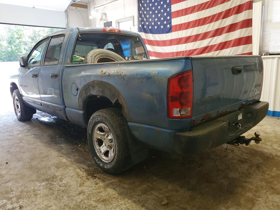 2002 Dodge Ram VIN 3D7HU18Z82G111061 COPART salvage auction — MINOR DENT/SCRATCHES, Me - Certificate Of Title, sold $450 on 2026-09-10 (photo 2)