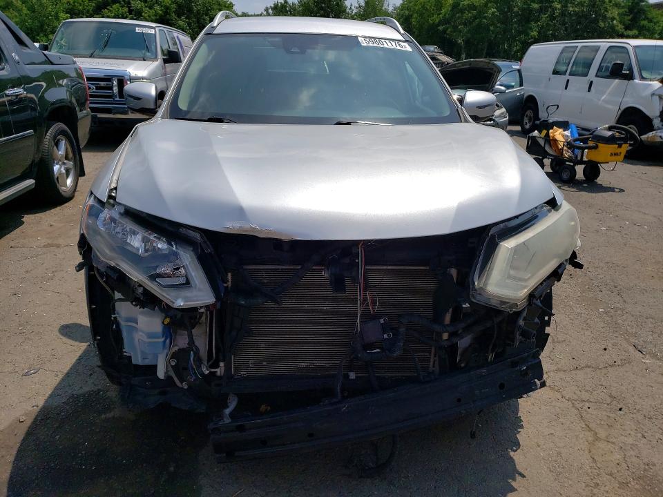 2019 Nissan Rogue VIN KNMAT2MV6KP503183 COPART salvage auction — FRONT END, Ct - Cert Of Title-Salvage, sold $3,000 on 2026-07-17 (photo 5)