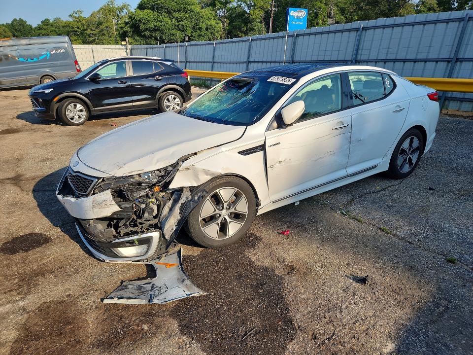 2013 Kia Optima VIN KNAGM4AD2D5041974 COPART salvage auction — FRONT END, Fl - Cert Of Title Slvg Rebuildable, sold $250 on 2026-07-13 (photo 1)