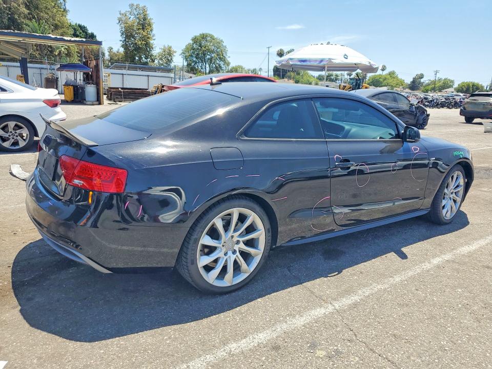 2016 Audi A5 VIN WAUM2AFR0GA017616 COPART salvage auction — FRONT END, Ca - Salvage Certificate, sold $2,950 on 2026-07-28 (photo 3)
