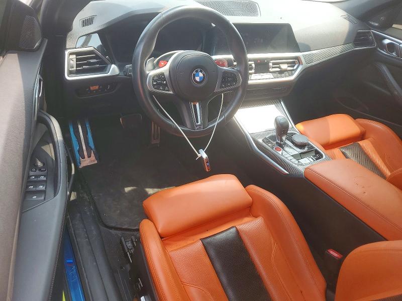 2023 BMW M4 VIN WBS33BA02PCL12269 COPART salvage auction — FRONT END, VA - CERT OF TITLE - SALVAGE, sold $18,700 on 2026-07-29 (photo 8)