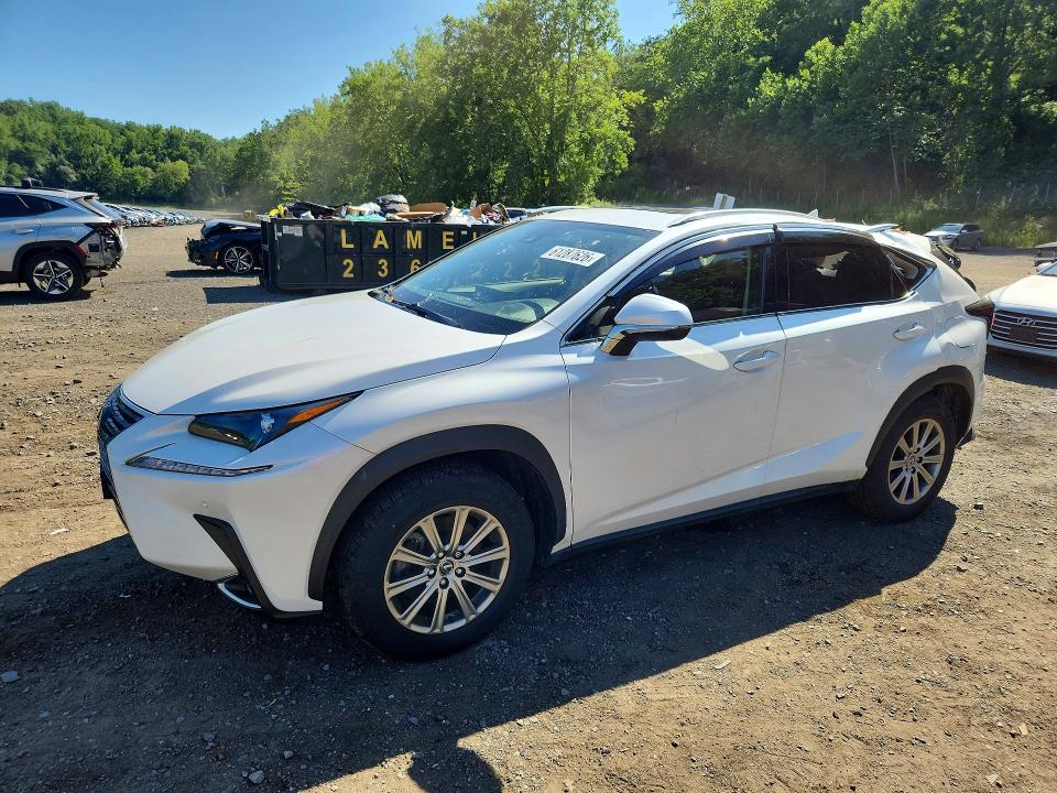 2021 Lexus Nx VIN JTJDARDZ4M5023573 COPART salvage auction — ROOF, Ny - Mv907A-Flood Salvage, sold $6,800 on 2026-07-23 (photo 1)